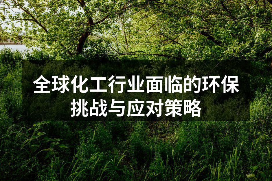 全球化工行业面临的环保挑战与应对策略
